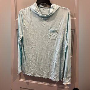 Free Fly hooded long sleeve tshirt